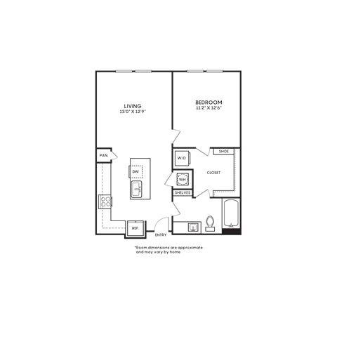 Southerly at LoSo Apartment A5